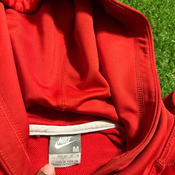 Nike Red Pullover Hoodie - Picture 3 of 4